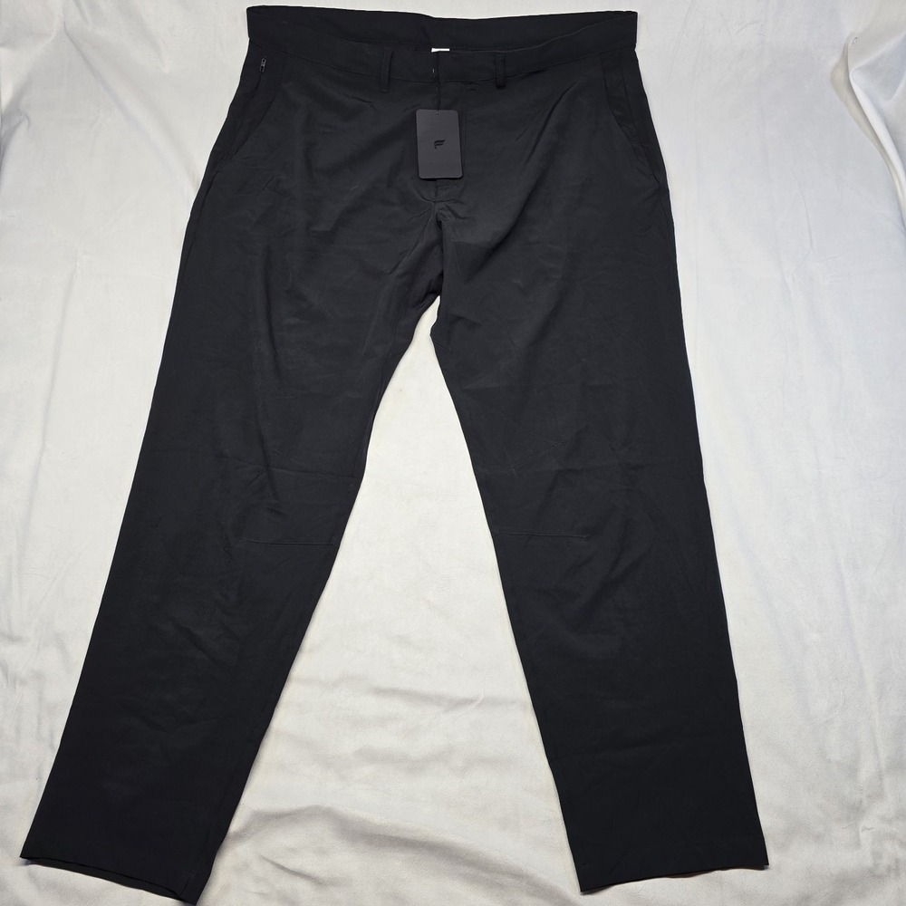 fabletics the only pants Chino Men Size 42x34 Black